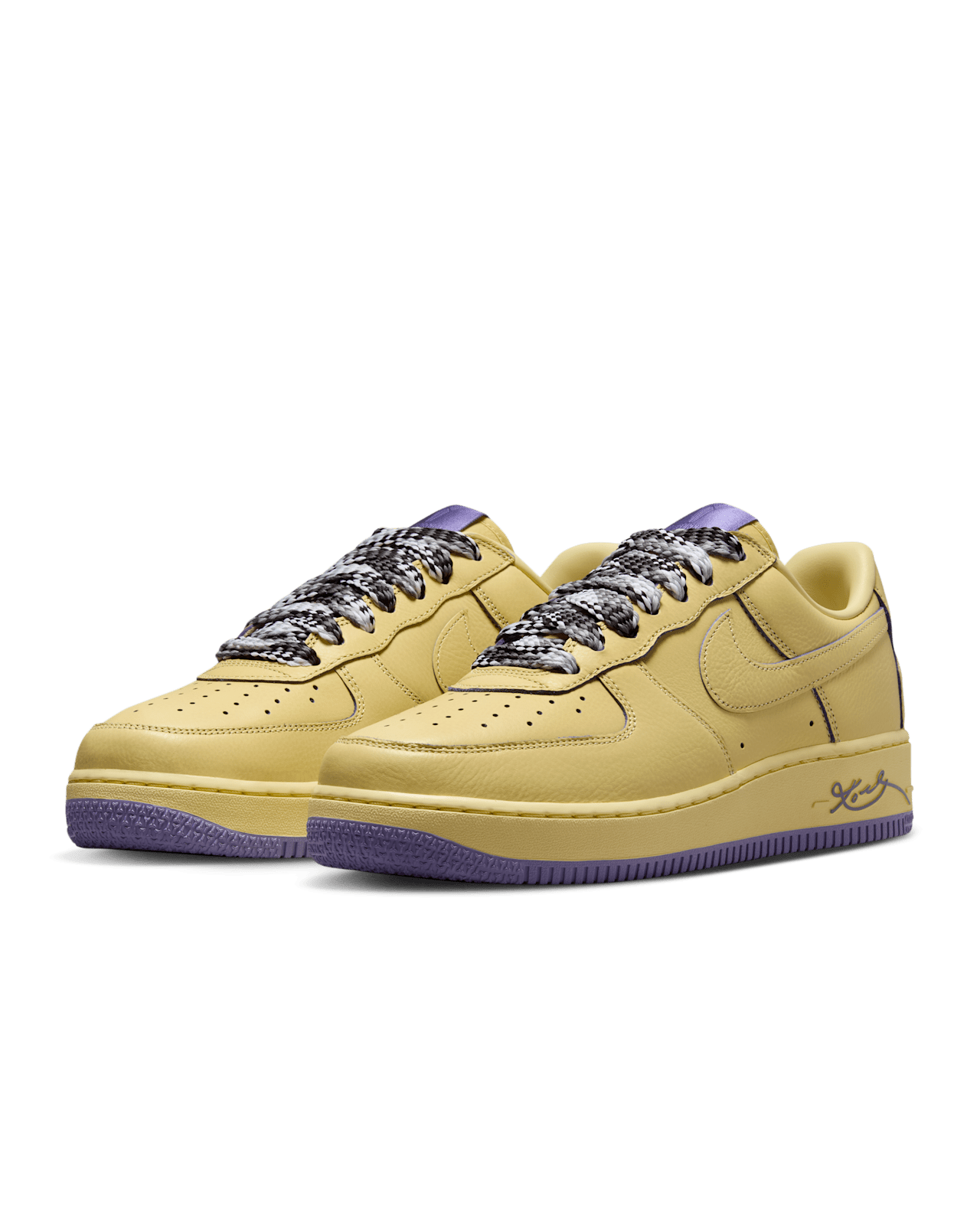 NIKE ナイキ　エアフォース1 イエロー　24.5センチ　美品 Nike Air Force 1 '07 LV8 82 - Tour Yellow for Sale